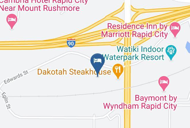 Pennington - Comfort Suites Hotel & Convention Center Rapid City Maps
