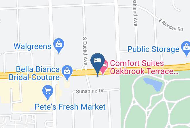 Dupage - Comfort Suites Hotels Near Brookfield Zoo Maps