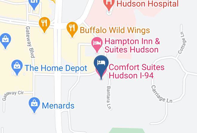 St Croix - Comfort Suites Hudson I 94 Maps