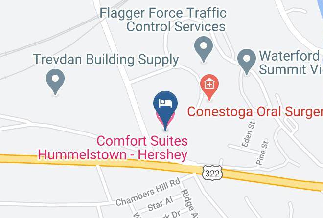 Dauphin - Comfort Suites Hummelstown Hershey Maps