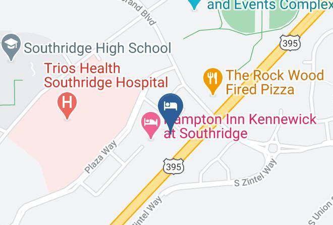 Benton - Comfort Suites Kennewick At Southridge Maps