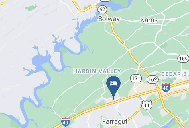 Knox - Comfort Suites Knoxville West Farragut Maps