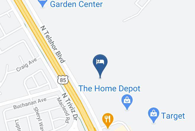 Comfort Suites Las Cruces I 25 North Map