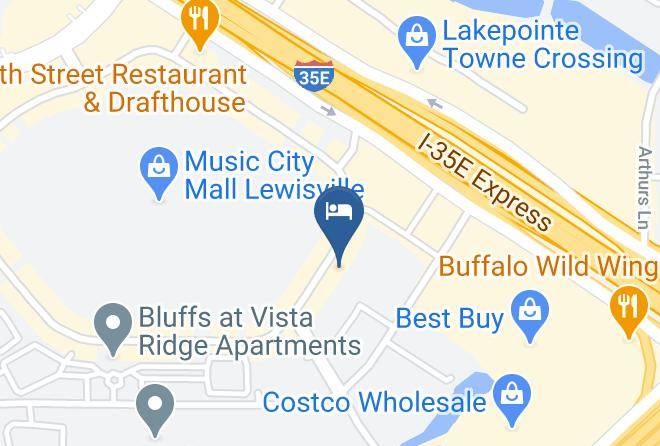 Denton - Comfort Suites Lewisville Maps