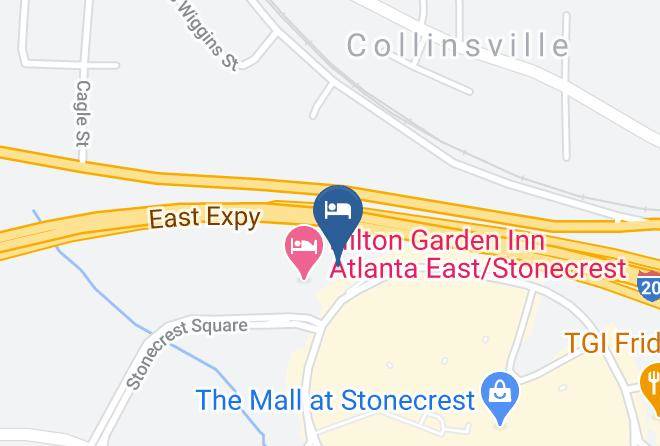 Dekalb - Comfort Suites Lithonia Stonecrest Near Mall Maps