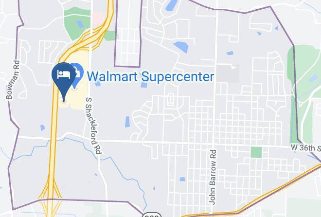 Pulaski - Comfort Suites Little Rock West Maps
