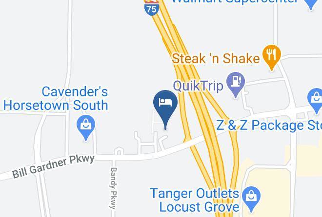 Henry - Comfort Suites Locust Grove Atlanta South Maps