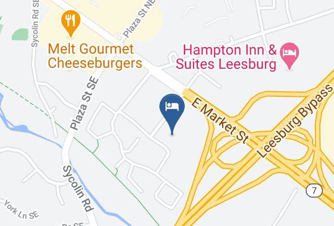 Comfort Suites Leesburg Map