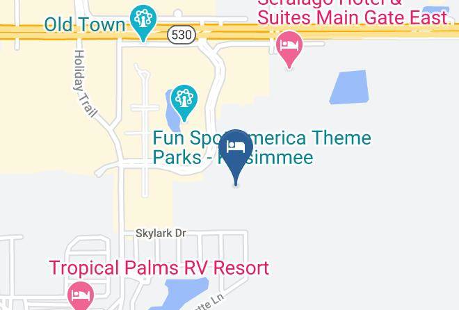 Osceola - Comfort Suites Maingate East Maps