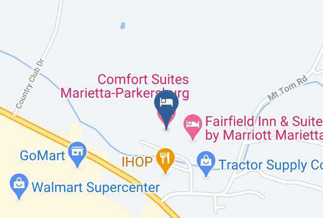 Washington - Comfort Suites Marietta Parkersburg Maps