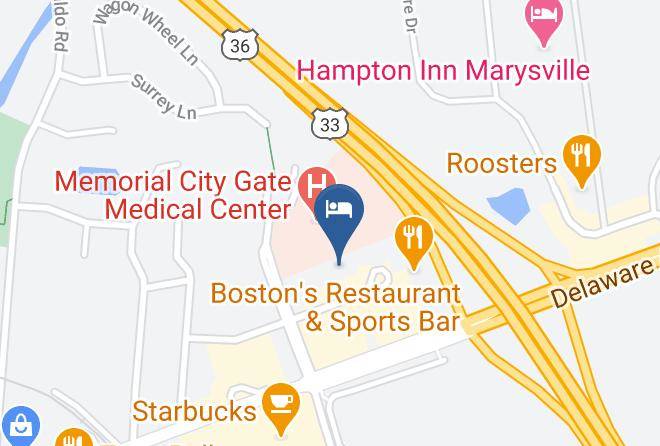 Union - Comfort Suites Marysville Columbus Northwest Maps