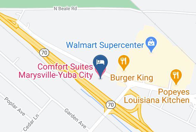 Yuba - Comfort Suites Marysville Yuba City Maps