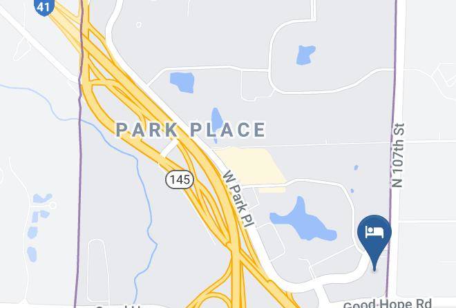 Milwaukee - Comfort Suites Milwaukee Park Place Maps