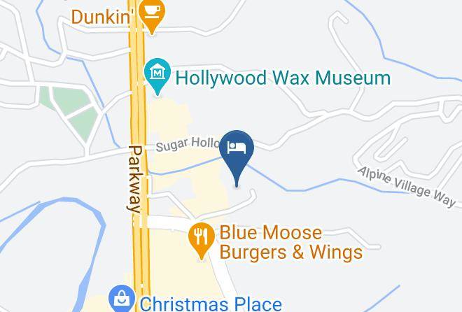 Sevier - Comfort Suites Mountain Mile Area Maps