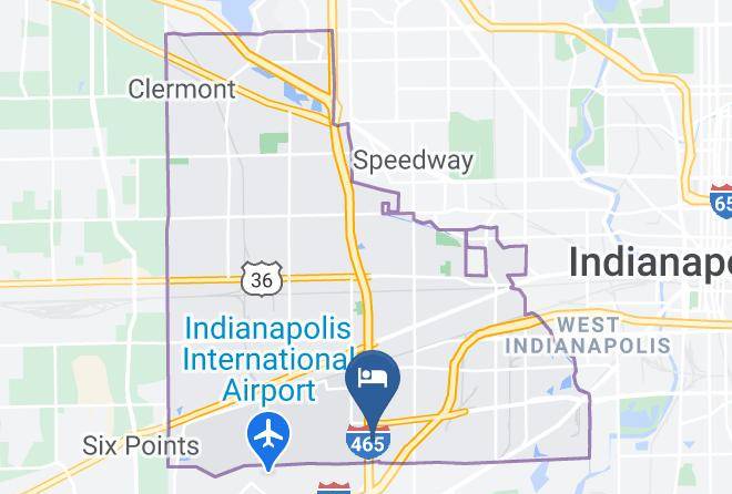 Marion - Comfort Suites Near Indianapolis Airport Maps