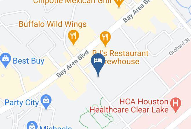 Harris - Comfort Suites Near Nasa Clear Lake Maps