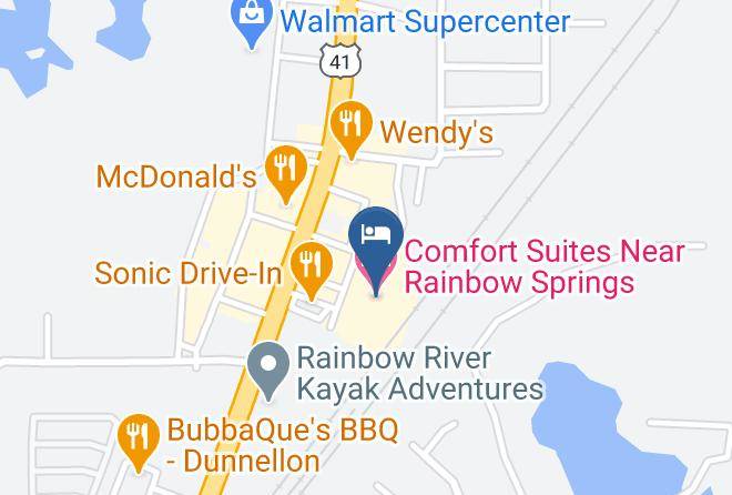 Marion - Comfort Suites Near Rainbow Springs Maps