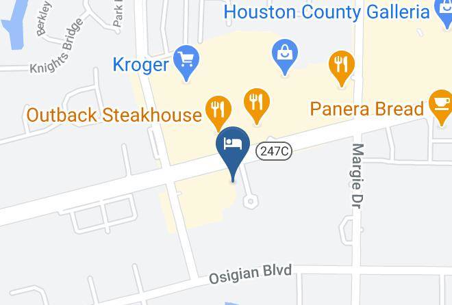 Houston - Comfort Suites Near Robins Air Force Base Maps