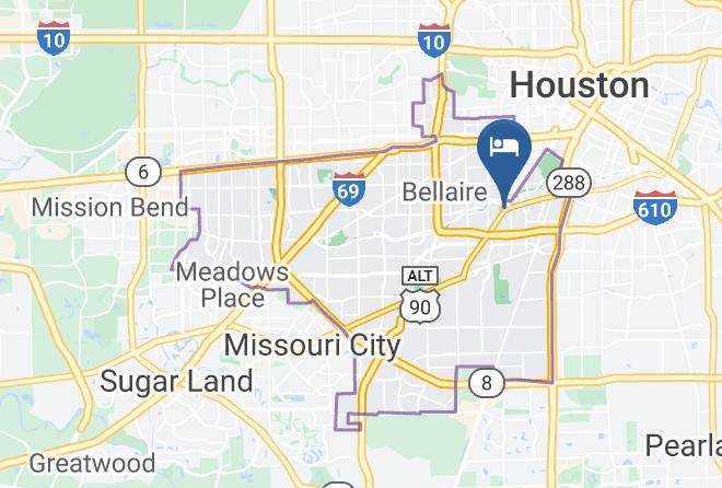 Harris - Comfort Suites Near Texas Medical Center Nrg Stadium Maps