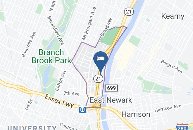 Essex - Comfort Suites Newark Harrison Maps