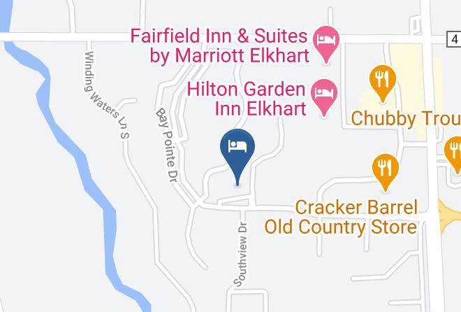 Elkhart - Comfort Suites North Elkhart Maps