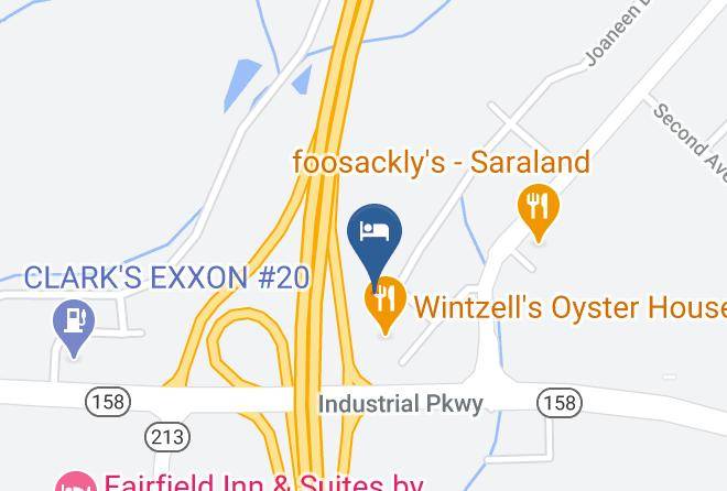 Mobile - Comfort Suites North Mobile Maps