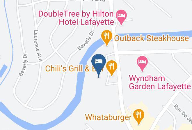 Lafayette Par - Comfort Suites Oil Center Maps