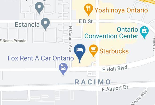San Bernardino - Comfort Suites Ontario Airport Convention Center Maps