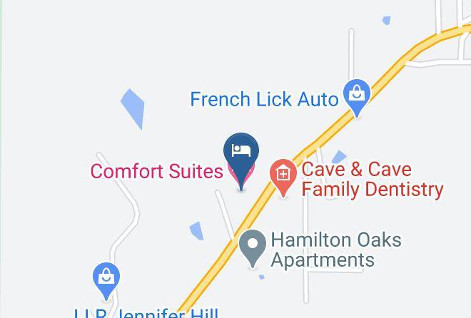 Orange - Comfort Suites French Lick Maps