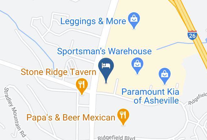 Comfort Suites Outlet Center Map