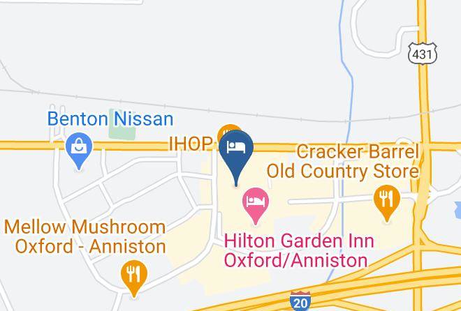 Calhoun - Comfort Suites Oxford I 20 Exit 188 Maps