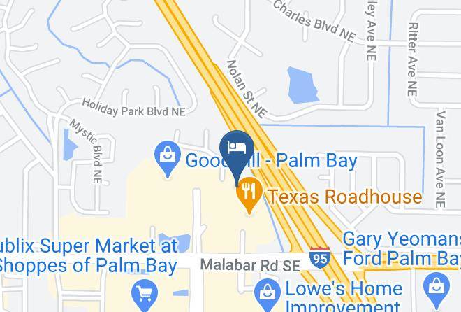 Brevard - Comfort Suites Palm Bay Melbourne Maps