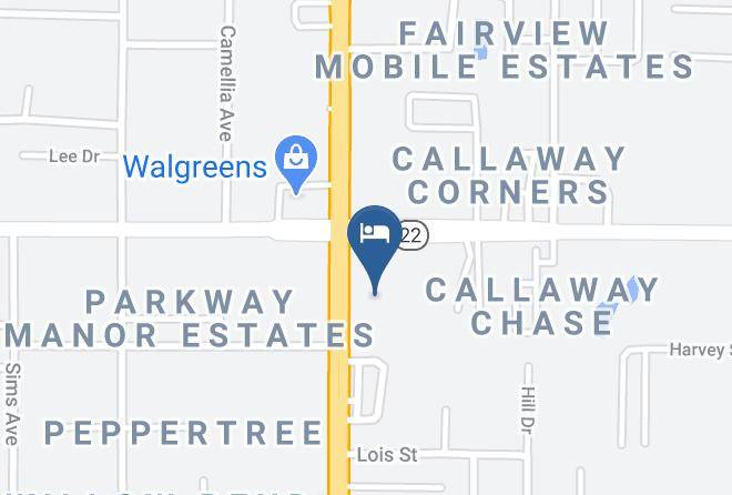 Bay - Comfort Suites Panama City Near Tyndall Afb Maps
