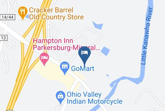 Wood - Comfort Suites Parkersburg South Maps