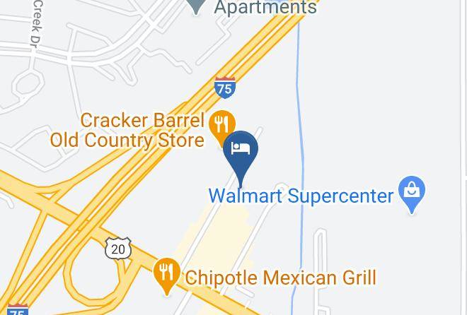 Wood - Comfort Suites Perrysburg Toledo South Maps