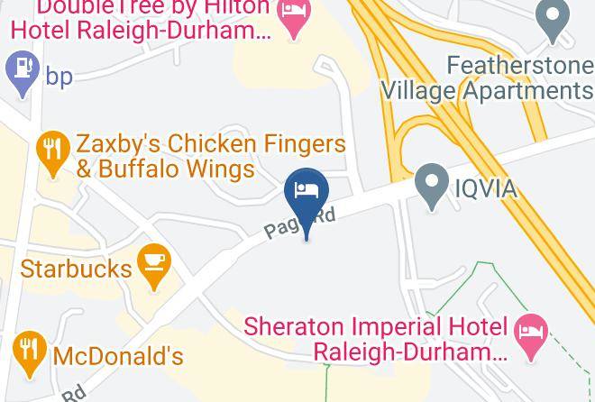 Durham - Comfort Suites Raleigh Durham Airport Rtp Maps