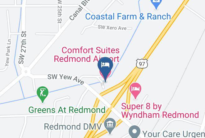 Deschutes - Comfort Suites Redmond Airport Maps