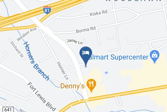 Salem City - Comfort Suites Salem Roanoke I 81 Maps