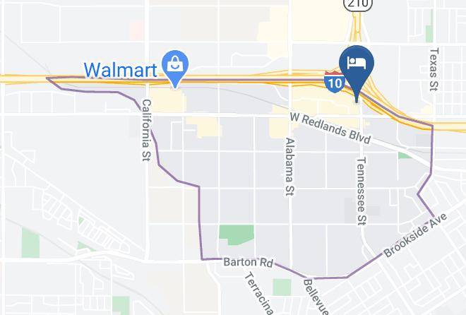 San Bernardino - Comfort Suites Redlands Maps