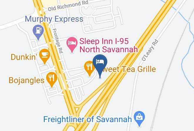 Chatham - Comfort Suites Savannah North Maps