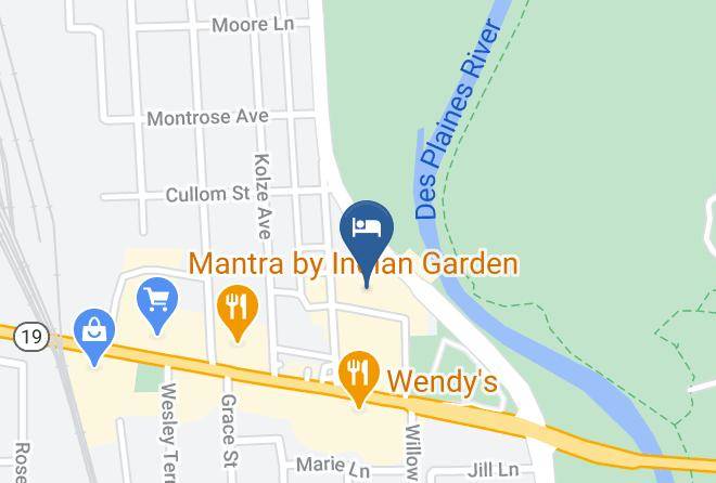Cook - Comfort Suites Schiller Park Chicago Ohare Airport Maps