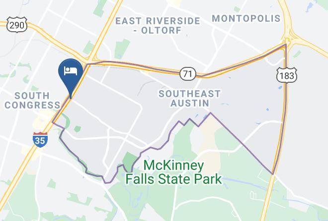 Travis - Comfort Suites South Austin Maps