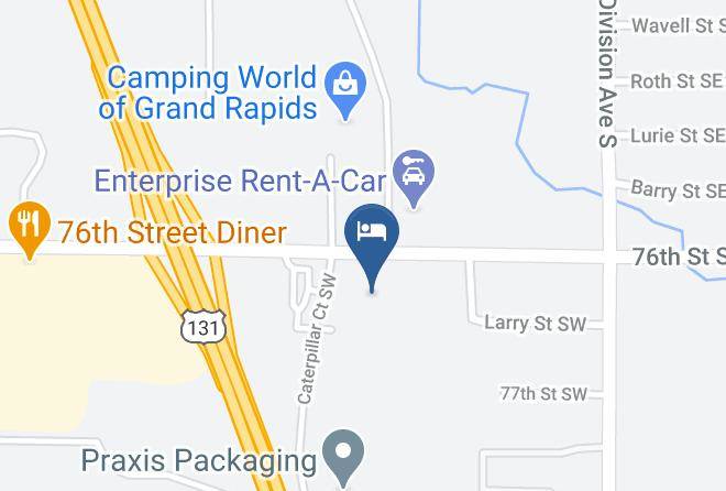 Kent County - Comfort Suites Grand Rapids South Maps