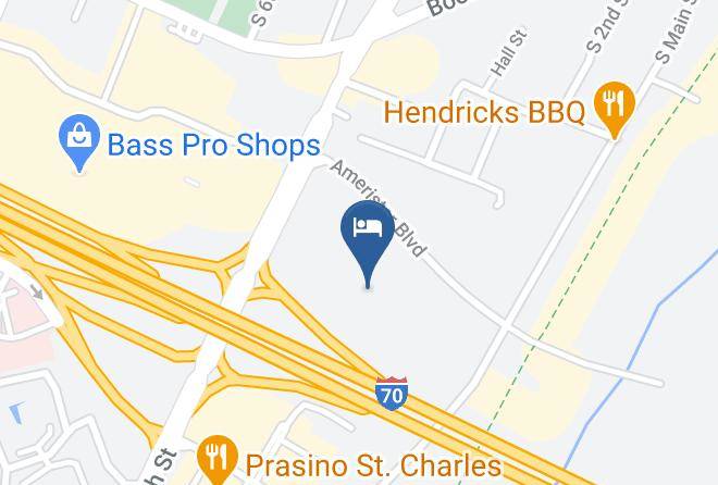 St Charles - Comfort Suites St Charles St Louis Maps