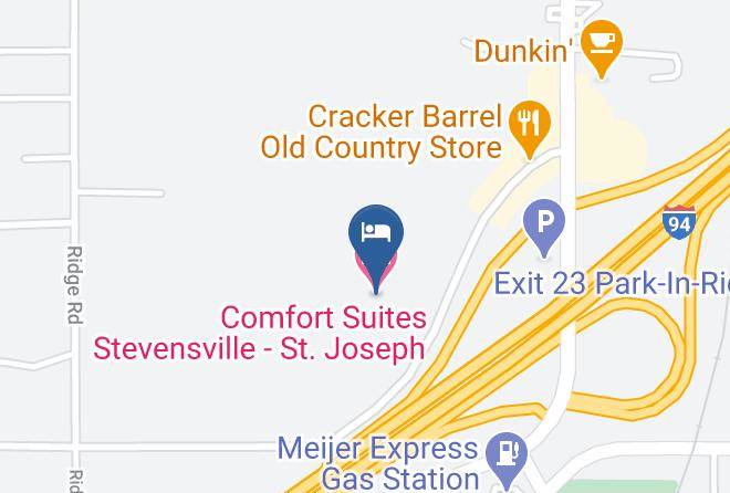 Berrien County - Comfort Suites Stevensville St Joseph Maps
