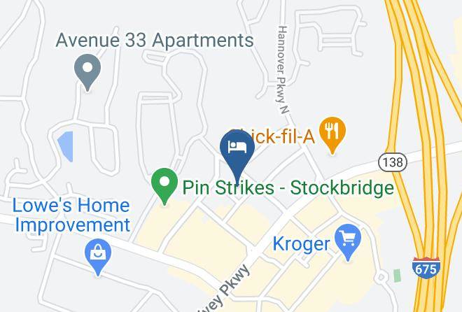 Clayton - Comfort Suites Stockbridge Atlanta South Maps