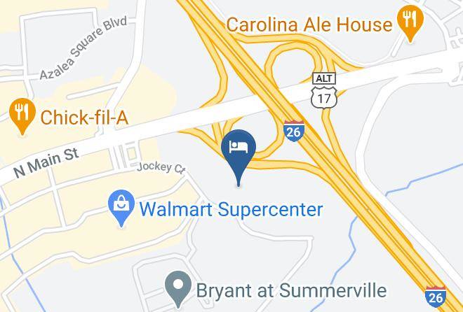 Berkeley - Comfort Inn Summerville Charleston Maps