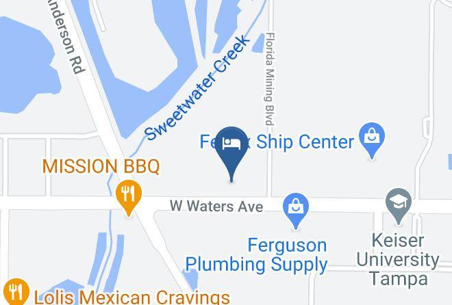 Hillsborough - Comfort Suites Tampa Airport North Maps