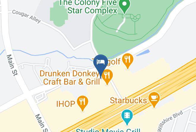 Comfort Suites The Colony Plano West Map