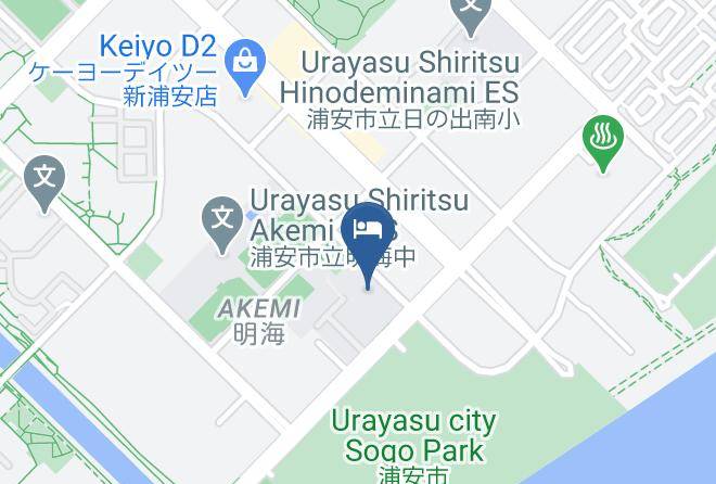Urayasu City - Comfort Suites Tokyo Bay Maps